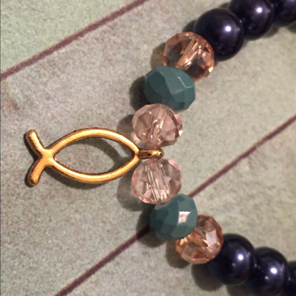 Jesus Fish Bracelet - Picture 2 of 3